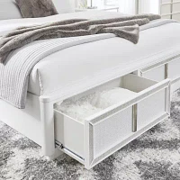 Signature Design by Ashley Chalanna King Upholstered Bed with Storage