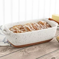 Denmark Speckled Stoneware 1.79-qt. Loaf Pan