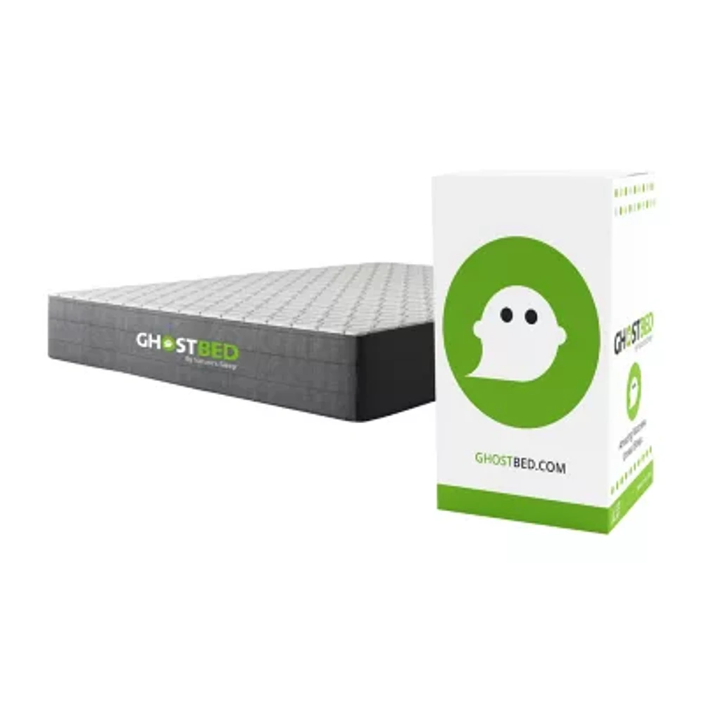 GhostBed Natalie 10" Medium Firm Foam Mattress a Box