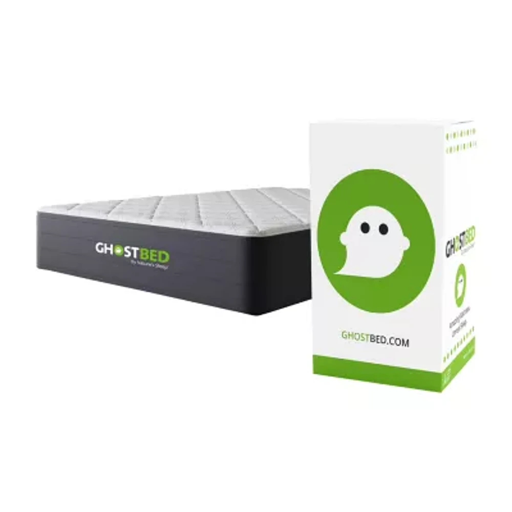 GhostBed Harper 12" Medium Plush Hybrid Mattress a Box
