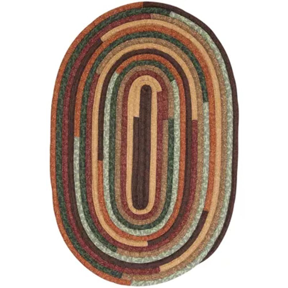 Colonial Mills® Garden Grove Reversible Braided Oval Rug