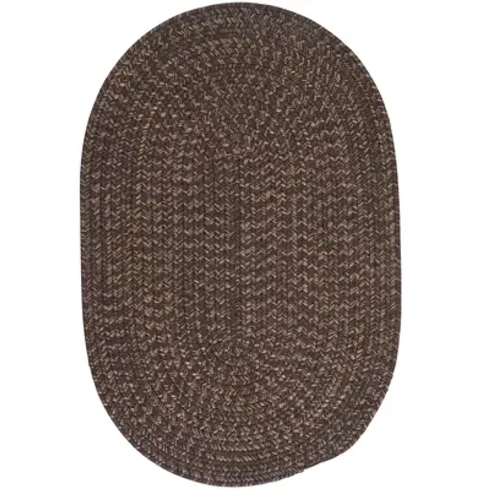 Colonial Mills® Grafton Tweed Reversible Braided Oval Rug