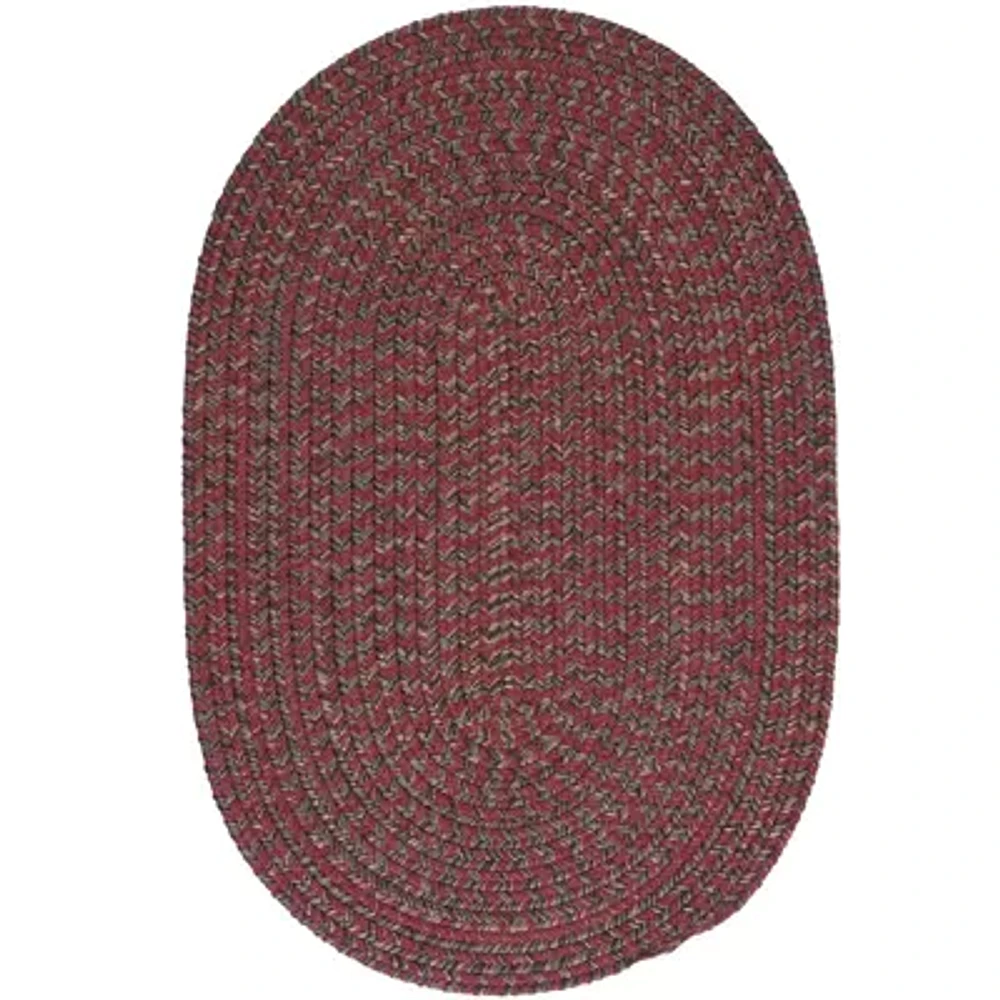 Colonial Mills® Grafton Tweed Reversible Braided Oval Rug