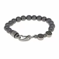 Hematite Stainless Steel Bead