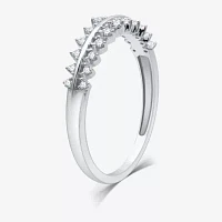 I Said Yes (H-I / I1) 1/5 CT. Lab Grown White Diamond Sterling Silver Wedding Band