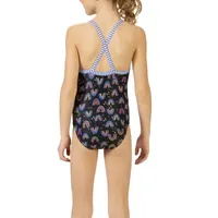 Dolfin Big Girls One Piece Swimsuit