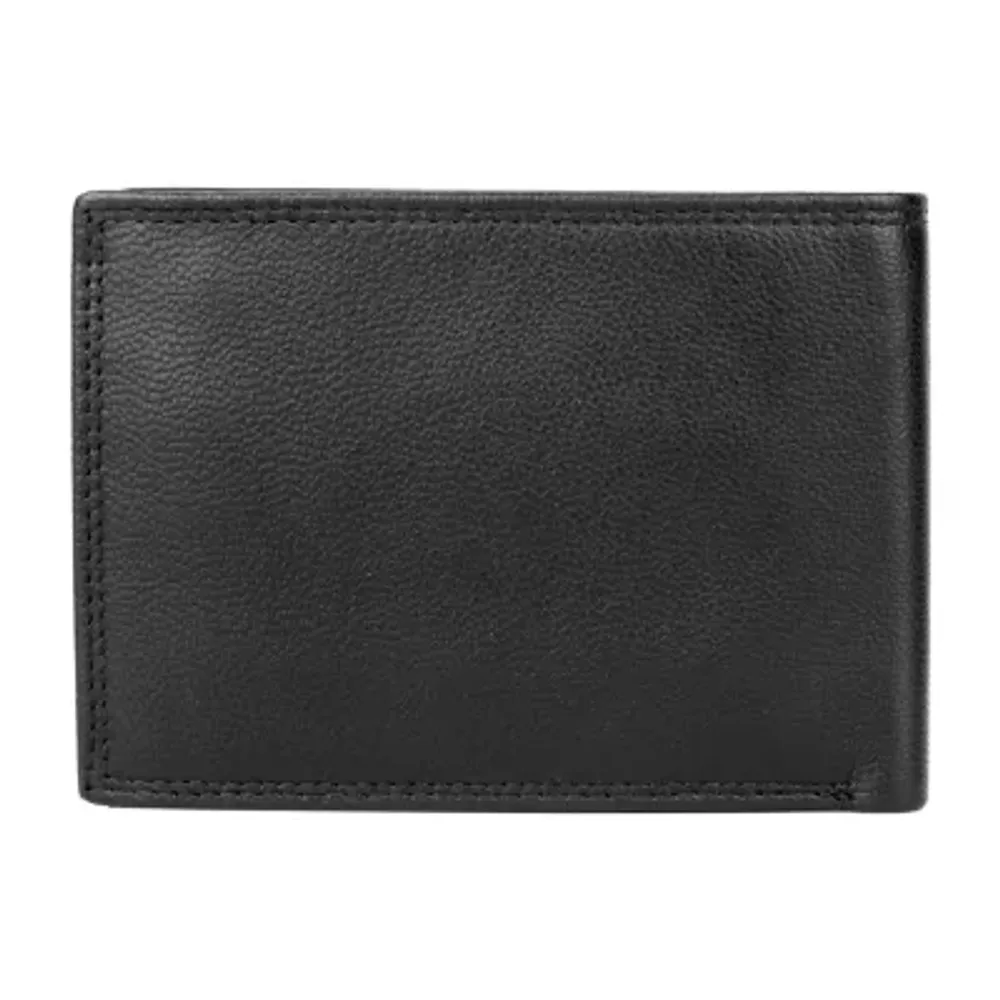 J. Buxton Mens RFID Blocking Bifold Wallet