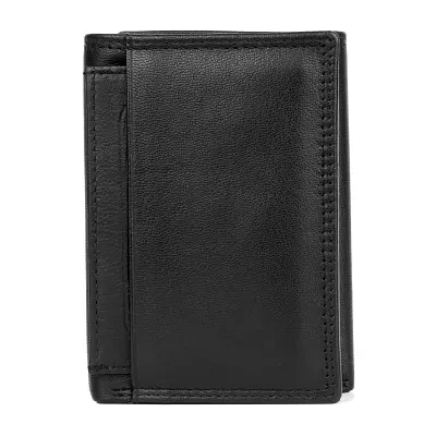 J. Buxton Mens RFID Blocking Trifold Wallet