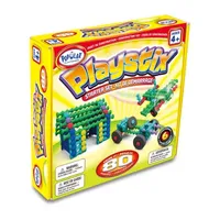 Popular Playthings Playstix Starter Set: 80 Pcs