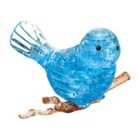 BePuzzled 3D Crystal Puzzle - Blue Bird: 47 Pcs