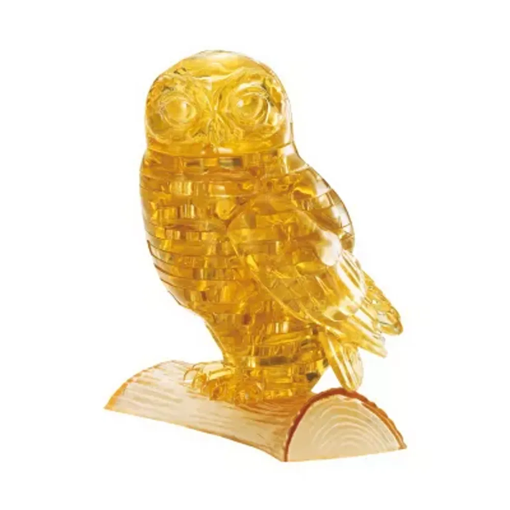 BePuzzled 3D Crystal Puzzle - Owl: 42 Pcs