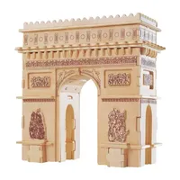 Puzzled Arch De Triomphe Wooden Puzzle