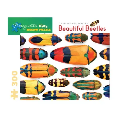 Pomegranate Communications Inc. Christopher Marley- Beautiful Beetles Puzzle: 300 Pcs