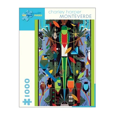 Pomegranate Communications Inc. Charley Harper - Monteverde Puzzle: 1000 Pcs