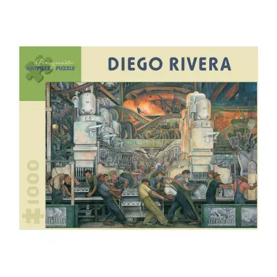 Pomegranate Communications, Inc. Diego Rivera - Detroit Industry Puzzle: 1000 Pcs Puzzle