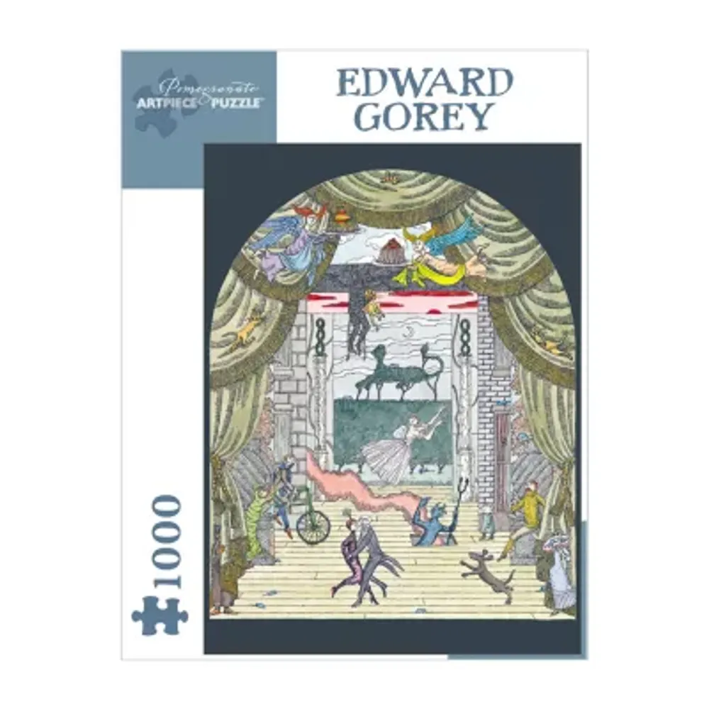 Pomegranate Communications Inc. Edward Gorey - Untitled Puzzle: 1000 Pcs