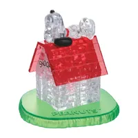 BePuzzled 3D Crystal Puzzle - Snoopy House: 50 Pcs