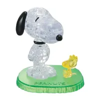 BePuzzled 3D Crystal Puzzle - Snoopy with Woodstock: 41 Pcs