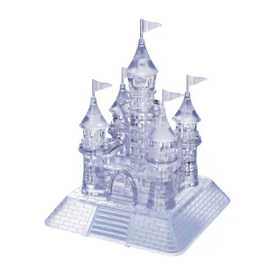 BePuzzled 3D Crystal Puzzle - Castle: 105 Pcs