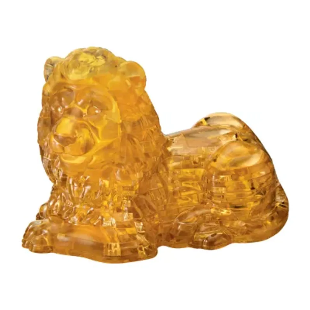 BePuzzled 3D Crystal Puzzle - Lion: 96 Pcs