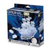 BePuzzled 3D Crystal Puzzle - Pirate Ship: 98 Pcs