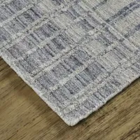 Weave And Wander Odami Stripe Flatweave Indoor Rectangle Area Rugs