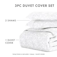 Casual Comfort Premium Ultra Soft 3-pc. Coarse Paisley Print Duvet Cover Set