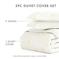 Casual Comfort Premium Ultra Soft Spring Vines Print Duvet Cover Set