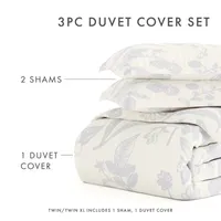 Casual Comfort Premium Ultra Soft Garden Pattern Duvet Cover Set