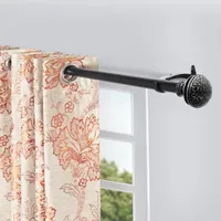 Deco Window Hammered Mushroom 1 Curtain Rod