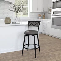 Hillsdale House Dunlap Swivel Counter Height Stool