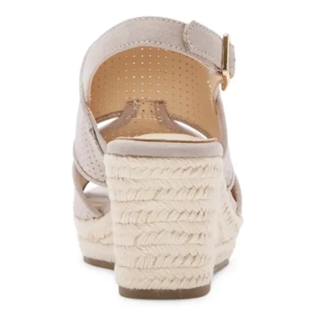 liz claiborne hardie wedge sandals