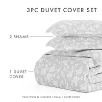 Casual Comfort Premium Ultra Soft Rose Gray Duvet Cover Set