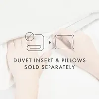 Casual Comfort Soft Damask Pattern Oversized Duvet Cover Set
