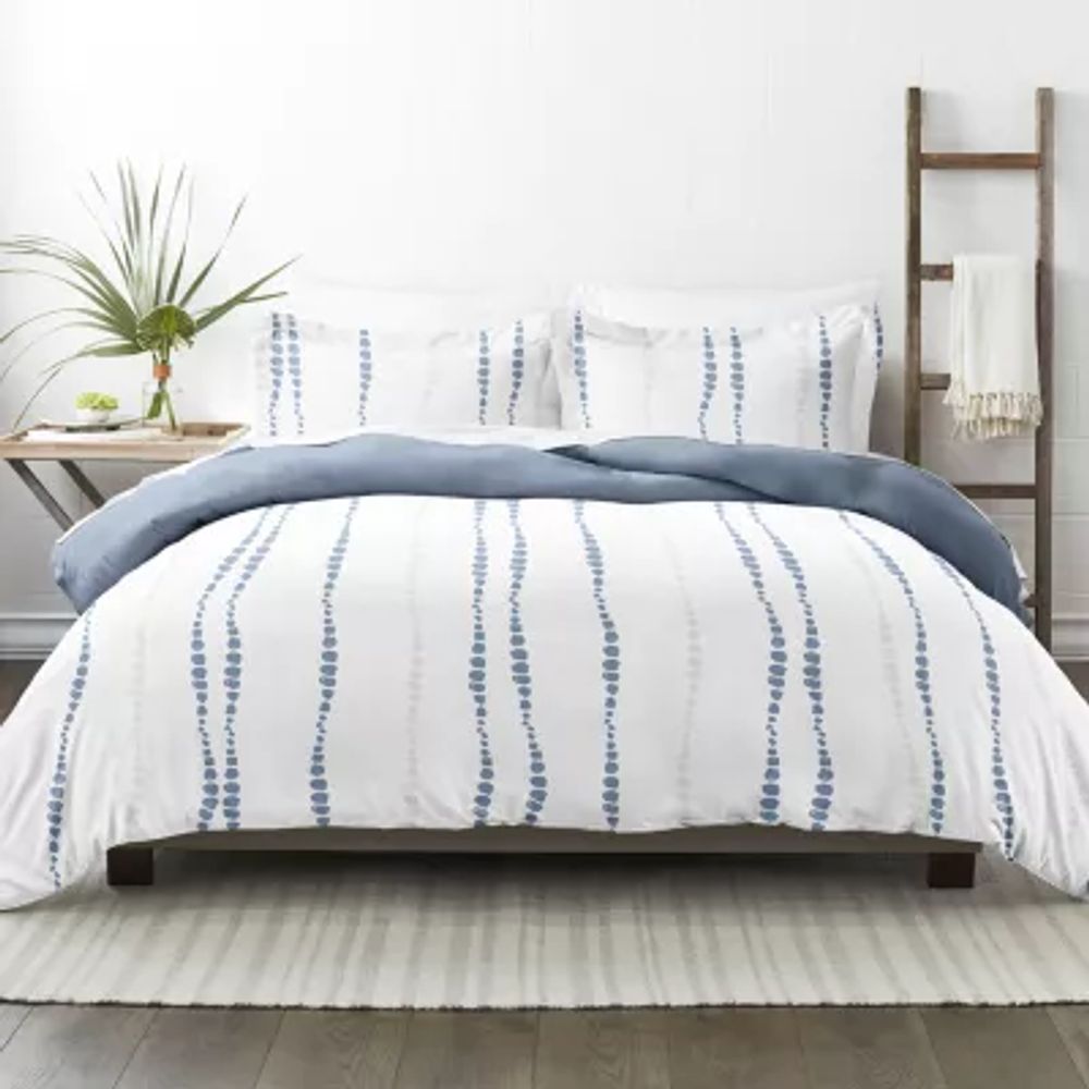 Casual Comfort Urban Vibe Pattern Oversized Reversible Duvet Cover Set