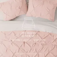 Casual Comfort Pinch Pleat Duvet Cover Set