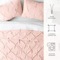 Casual Comfort Pinch Pleat Duvet Cover Set