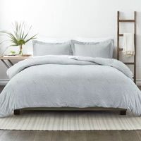 Casual Comfort Modern Diagonal Patterned Duvet Cover Set