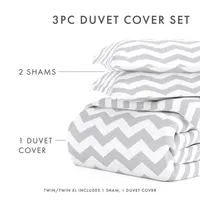 Casual Comfort Premium Ultra Soft Arrow Pattern Duvet Cover Set