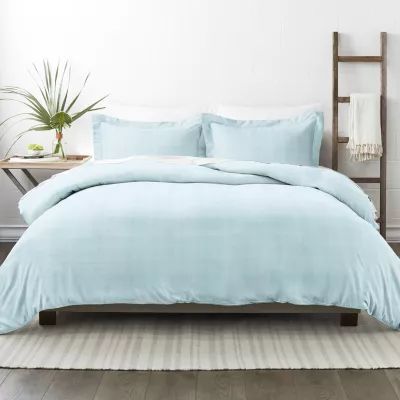 Casual Comfort™ Premium Ultra Soft Thatch Pattern Duvet Cover Set