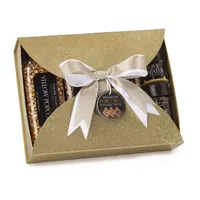 Wabash Valley Farms Gold Glitter Gift Box Food Set