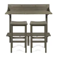 Carribean 3-pc. Patio Bar Set