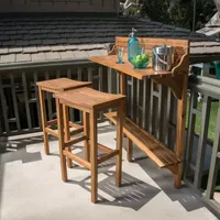 Carribean 3-pc. Patio Bar Set