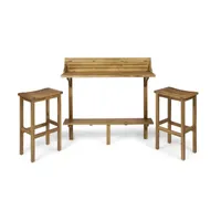 Carribean 3-pc. Patio Bar Set