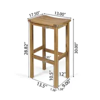 Carribean 2-pc. Patio Bar Stool