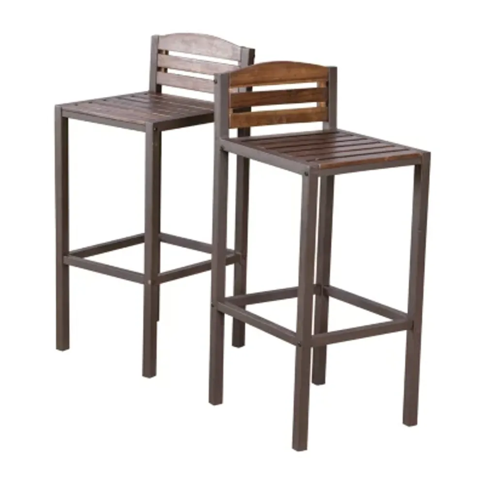 Milos 2-pc. Patio Bar Stool