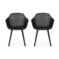 Lotus 2-pc. Weather Resistant Patio Dining Chair