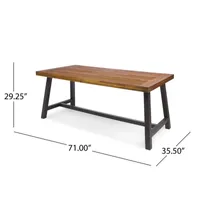 Carlisle Patio Dining Table