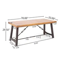 Catriona Patio Dining Table