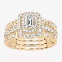 Signature By Modern Bride Womens CT. T.W. Natural White Diamond 14K Gold Bridal Set